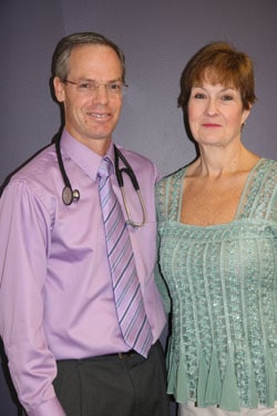 Peggy and Dr. Lazarus