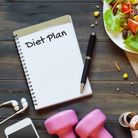 Diet Plan Notebook Picture