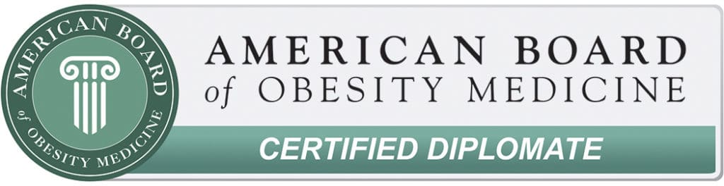 American Board of Obesity Medicine Diplomate Badge
