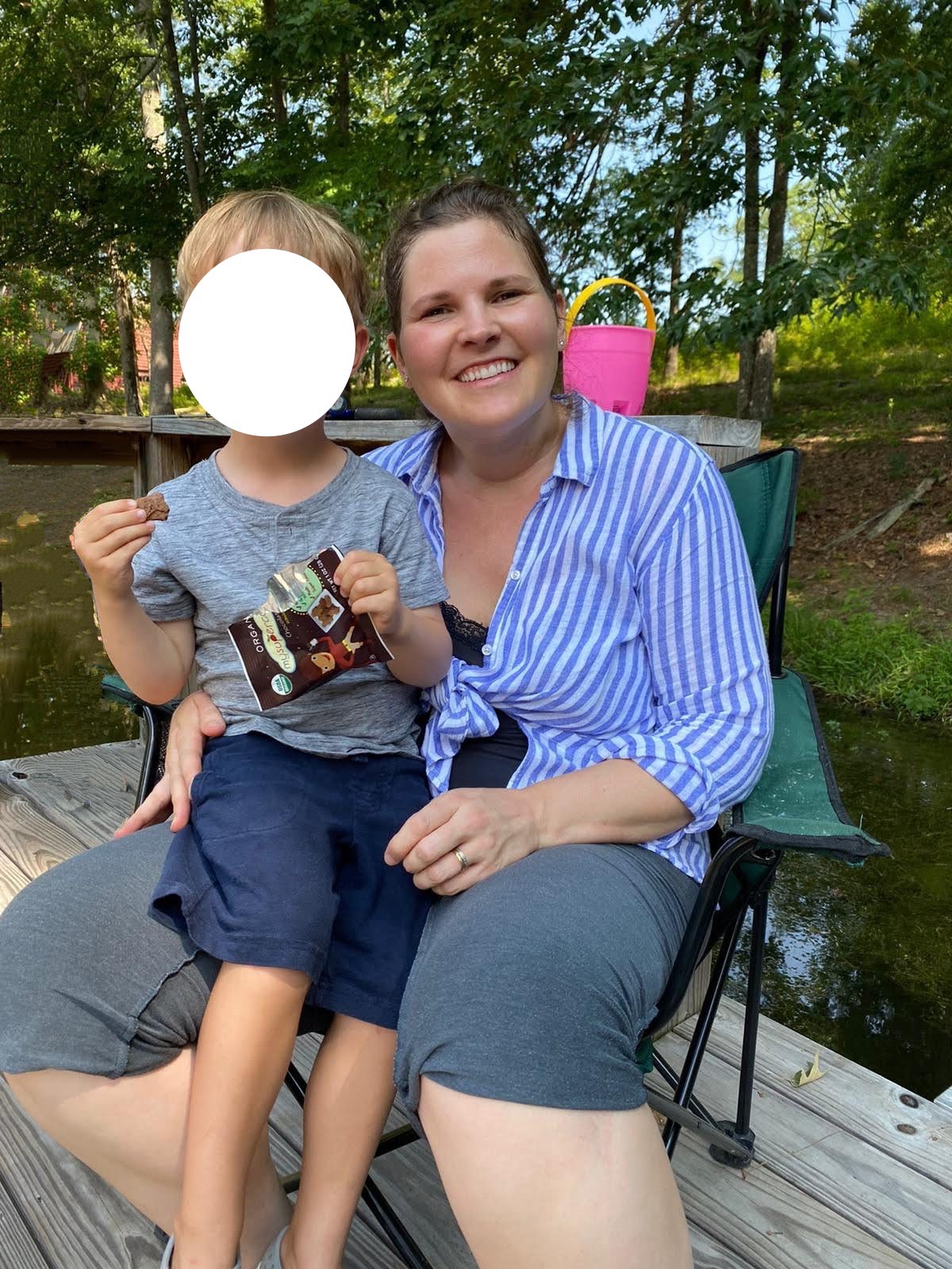 Alison before 50 pounds of weight loss