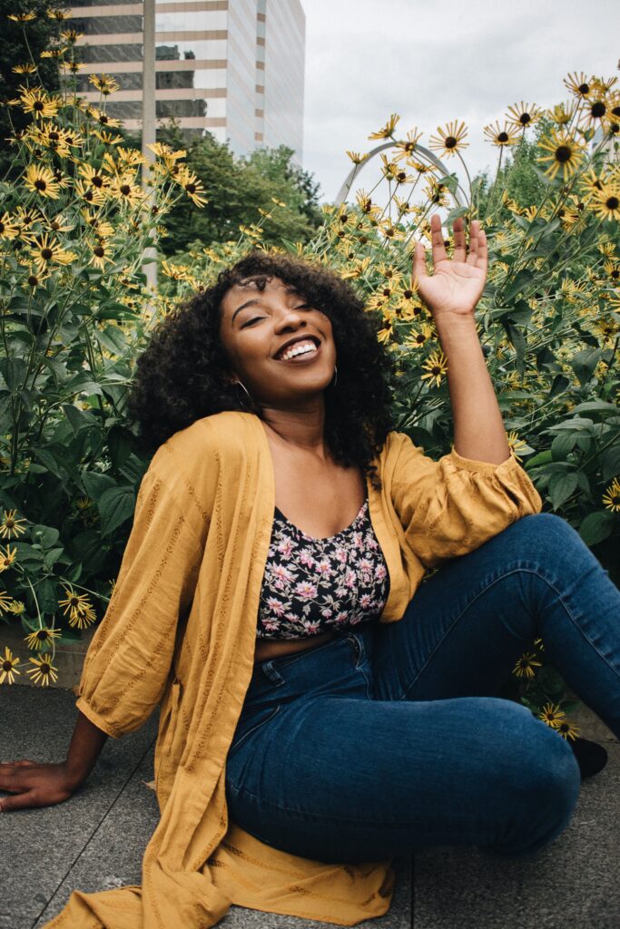 Woman in Yellow