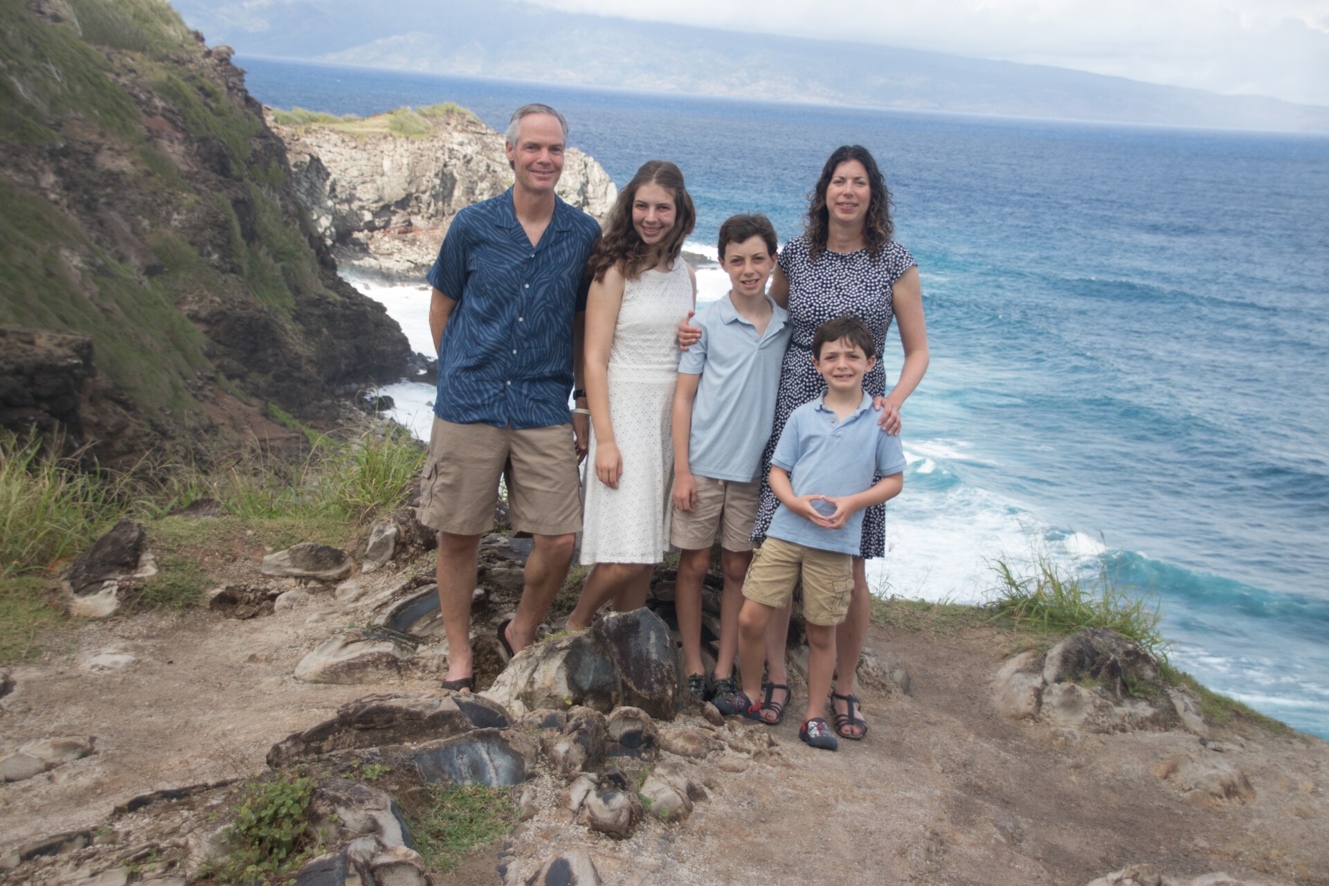Dr. Ethan Lazarus and his family