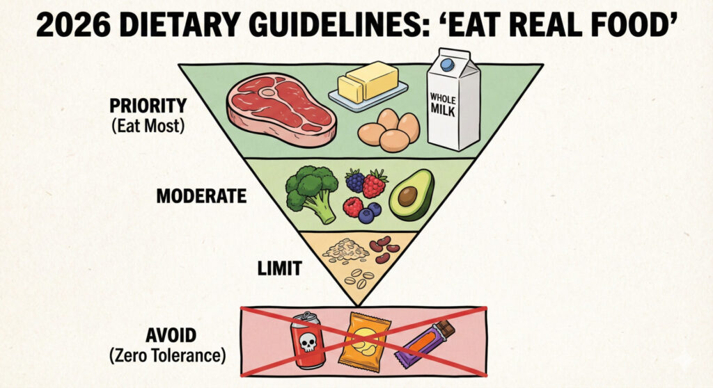 New food pyramid 2026