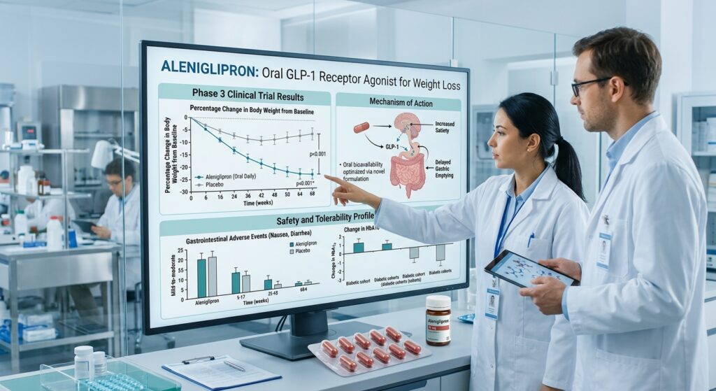 image-22 | Clinical Nutrition Center Oral GLP-1 pill aleniglipron showing 12.1% weight loss in Phase 2b trial by Structure Therapeutics - clinical obesity research